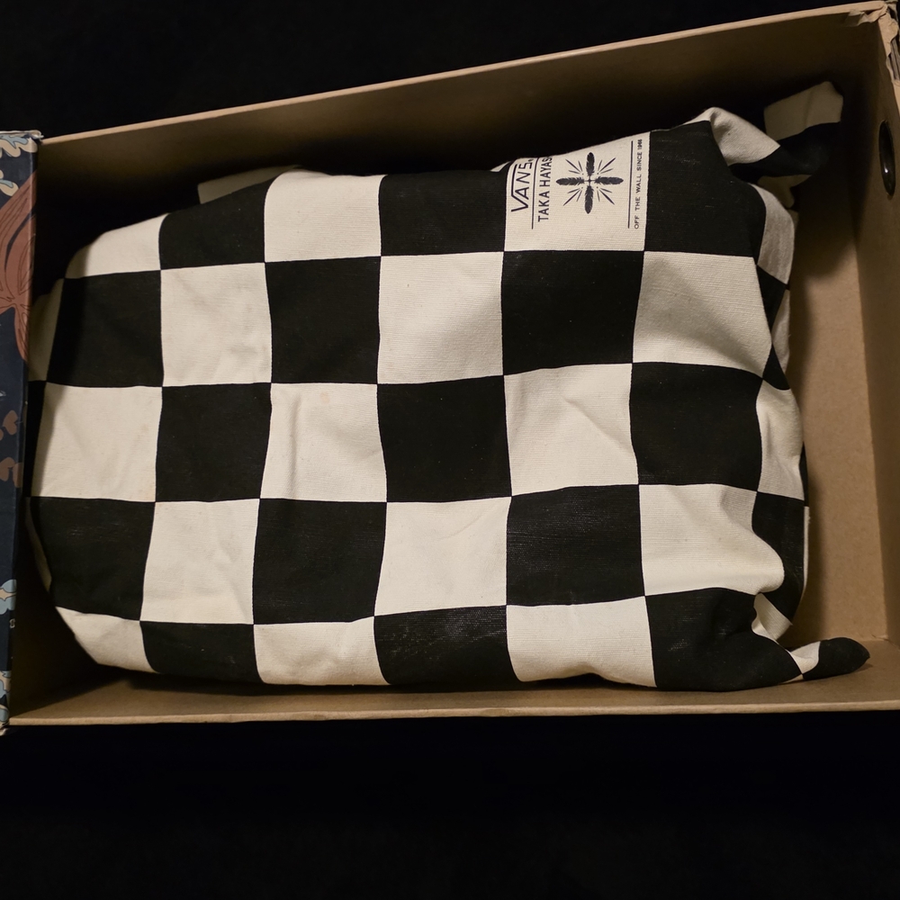Vans Mens Checkered Black and White Taka Hayashi Chukka 75 LX - Picture 5 of 7